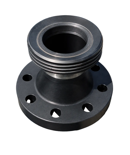 3" ANSI 600# x 3" Fig 1502 Female Thread Flange Adapter, Butt Welded Sch XH – Oil & Gas Flowline Fitting