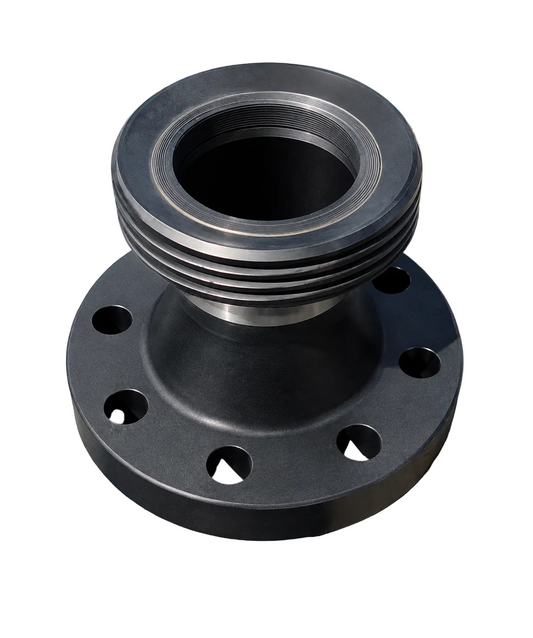 3" ANSI 600# x 3" Fig 1502 Female Thread Flange Adapter, Butt Welded Sch XH – Oil & Gas Flowline Fitting
