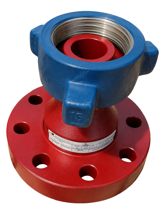 2-9/16" 15M x 2" Fig 1502 Male Wing Flange Adapter – Oil & Gas Flowline Fitting