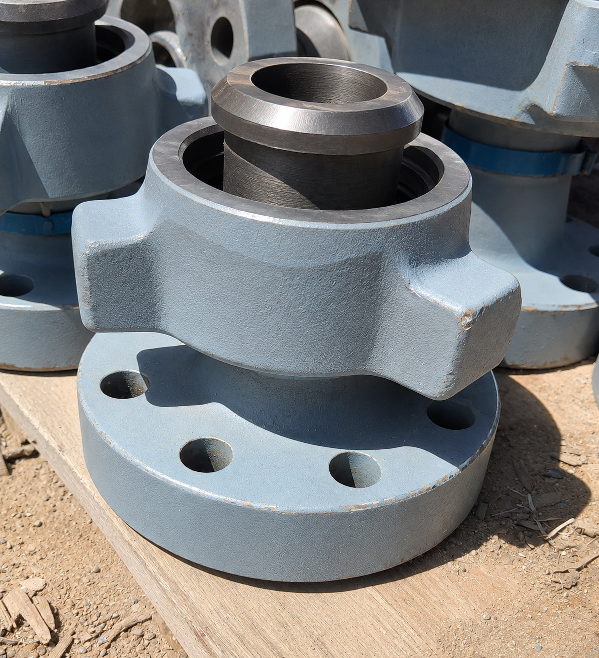 2-1/16" 10M x 2" Fig 1502 Male Wing Flange Adapter – Oil & Gas Flowline Fitting