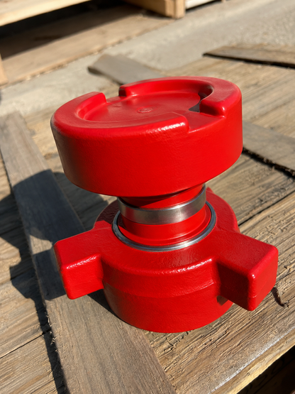 Crossover Adapter – 3" FIG 1502 Female (Thread) x 2" FIG 1502 Male (Wing)