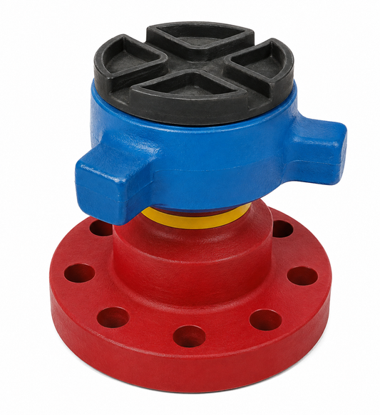 4-1/16" 10M x 3" Fig 1502 Male Wing Flange Adapter – Oil & Gas Flowline Fitting