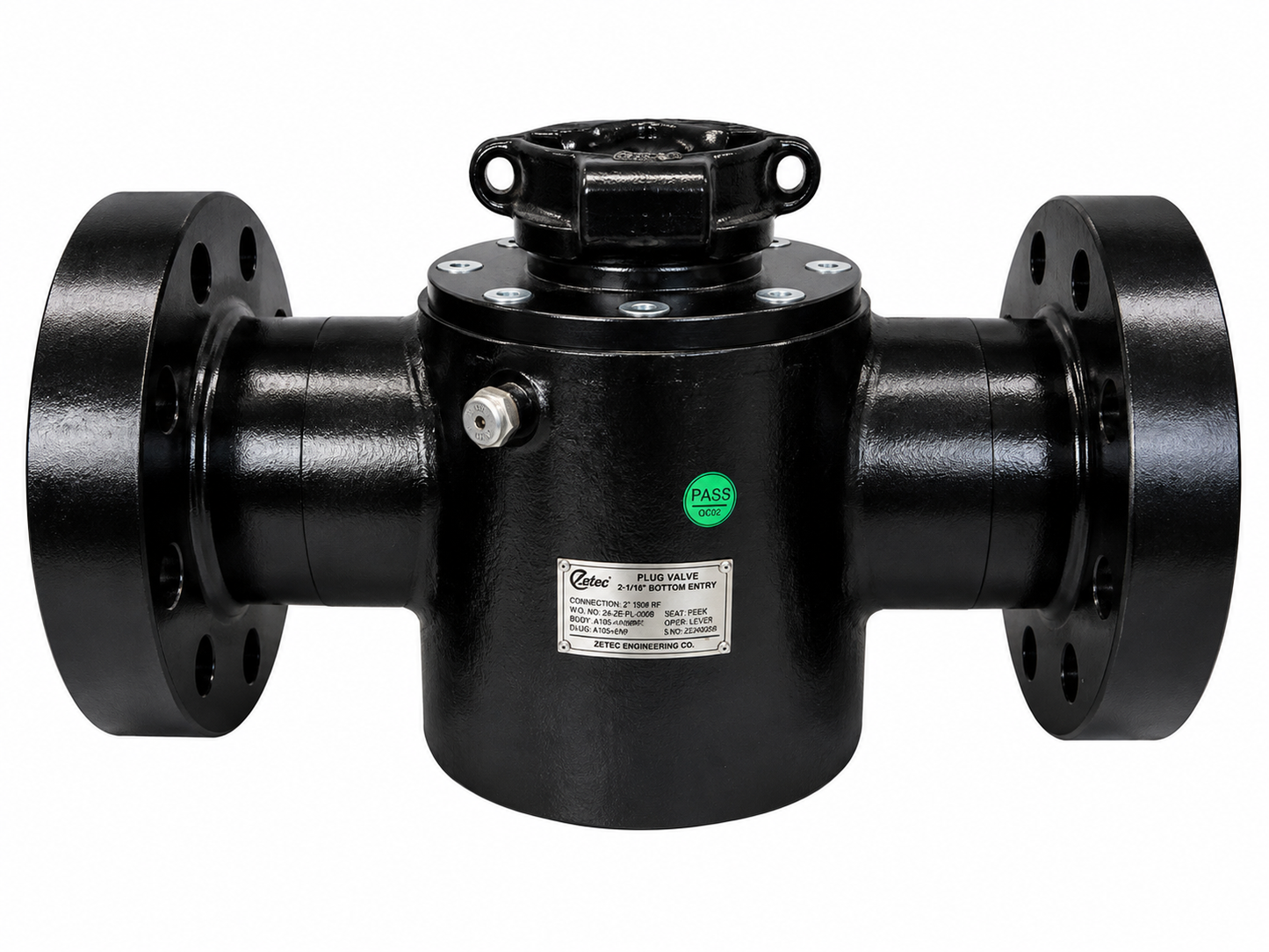3" x 3-1/16" 15M Standard Plug Valve – Oil & Gas Flowline Valve