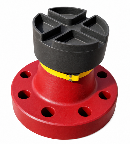 3-1/16" 15M x 3" Fig 1502 Female Thread Flange Adapter – Oil & Gas Flowline Fitting