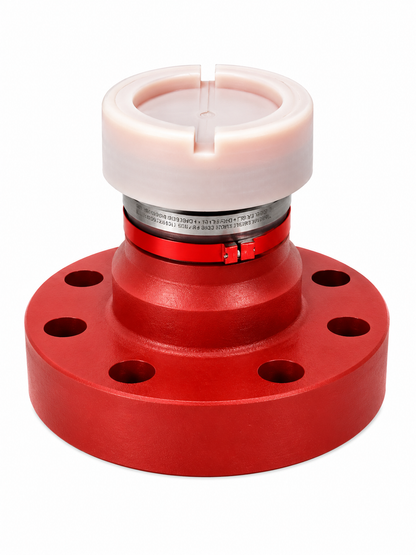 3-1/16" 10M x 2" Fig 1502 Female Thread Flange Adapter – Oil & Gas Flowline Fitting