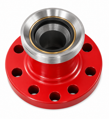 3-1/8" 5M x 3" Fig 1502 Female Thread Flange Adapter – Oil & Gas Flowline Fitting