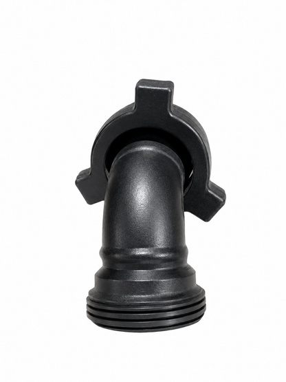 Double Cushion Elbow – 3" FIG 1502 Male (Wing) x 3" FIG 1502 Female (Thread) | Sour Service (H2S)