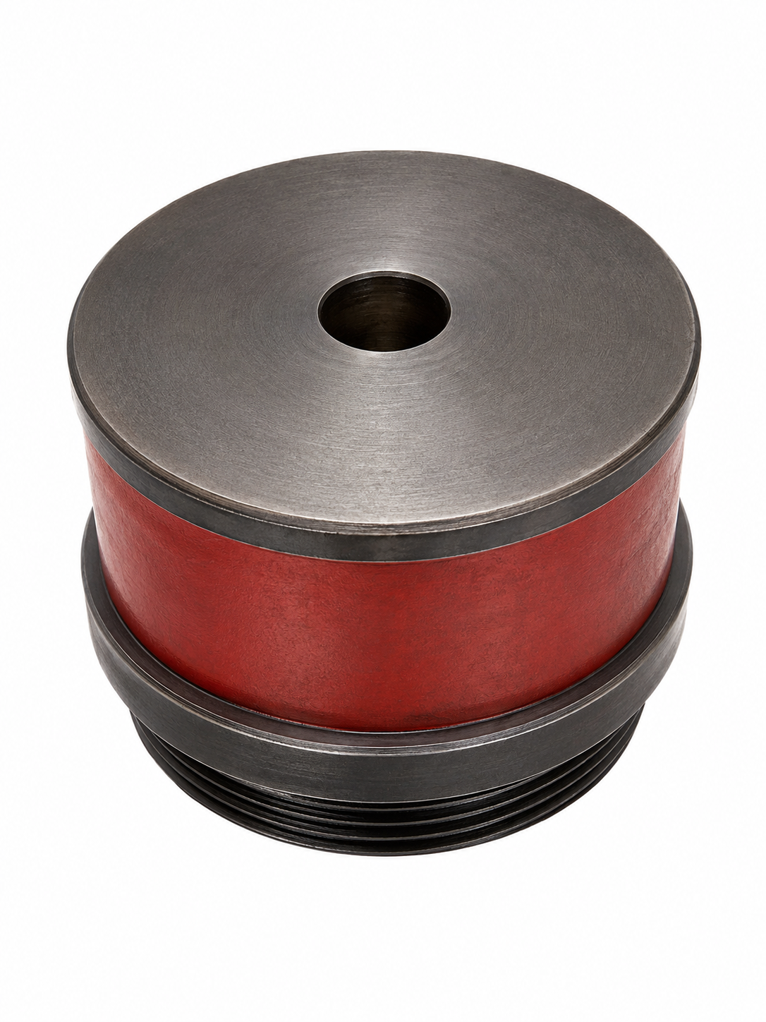 4" 15,000 PSI Fig 1502 Male Blind Sub with Wing Nut & 9/16" Autoclave Port