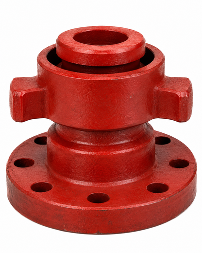 3-1/16" 10M x 2" Fig 1502 Male Wing Flange Adapter – Oil & Gas Flowline Fitting