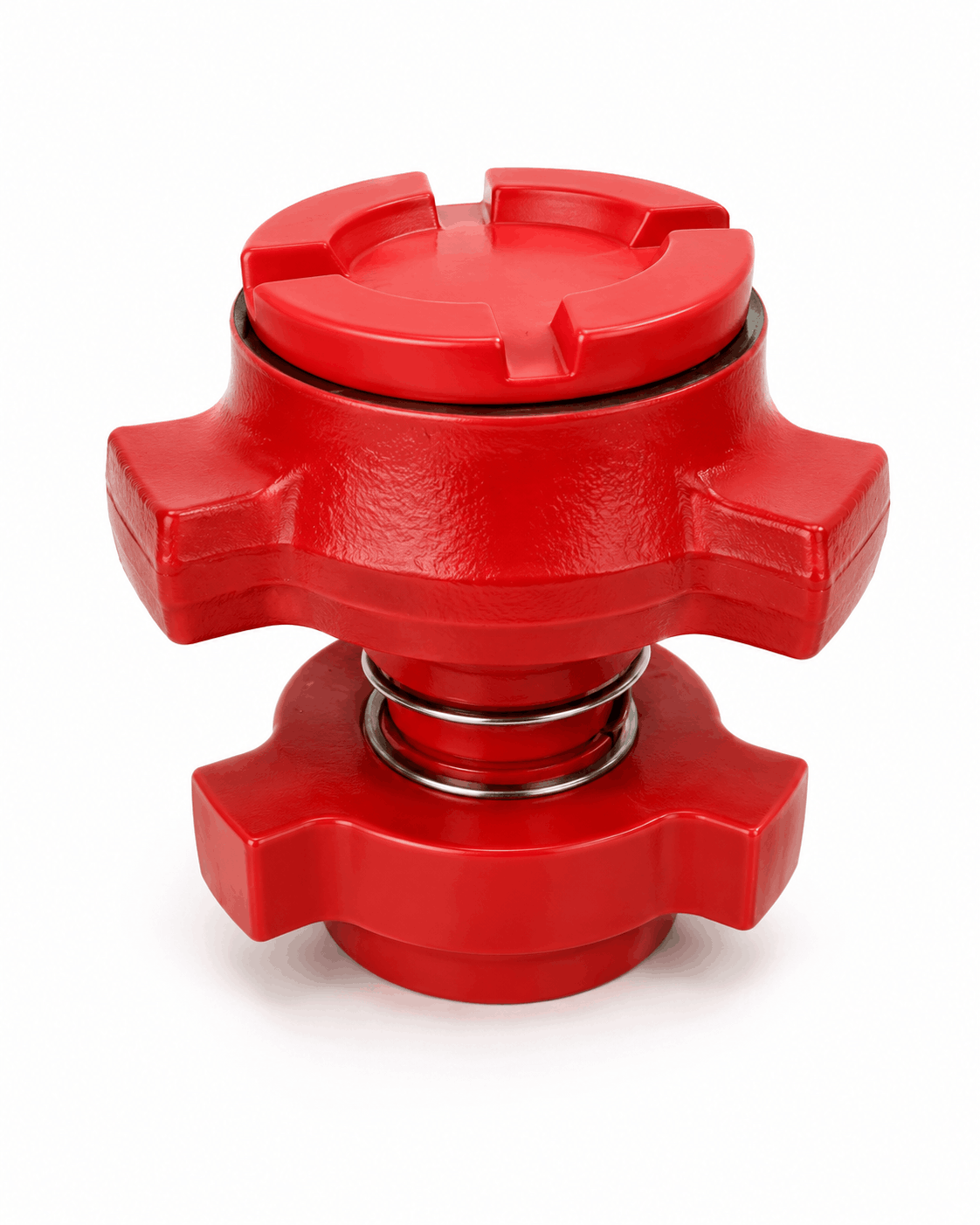 FIG 1502 crossover adapter with 2-inch male wing x 1.5-inch male wing connection for high-pressure flowline and oilfield iron systems