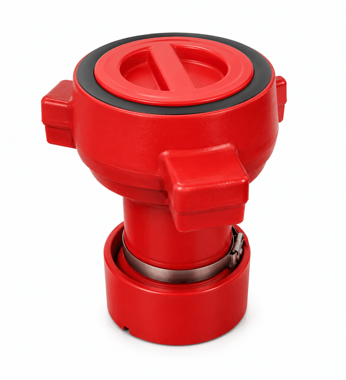 FIG 1502 2-inch male wing x 2-inch female threaded crossover adapter, 8-inch length, for high-pressure oilfield flowline and wellhead equipment systems