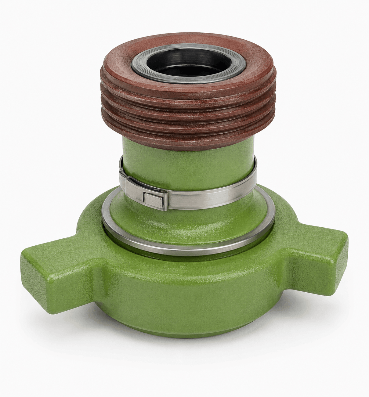 Crossover adapter 3-inch FIG 1002 male wing x 2-inch FIG 1502 female thread sour service H2S rated for high-pressure oilfield flowline applications.