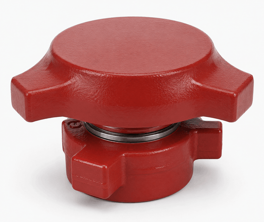 Crossover adapter 3-inch FIG 1002 male wing x 2-inch FIG 1502 male wing for high-pressure flowline iron and oilfield equipment applications.