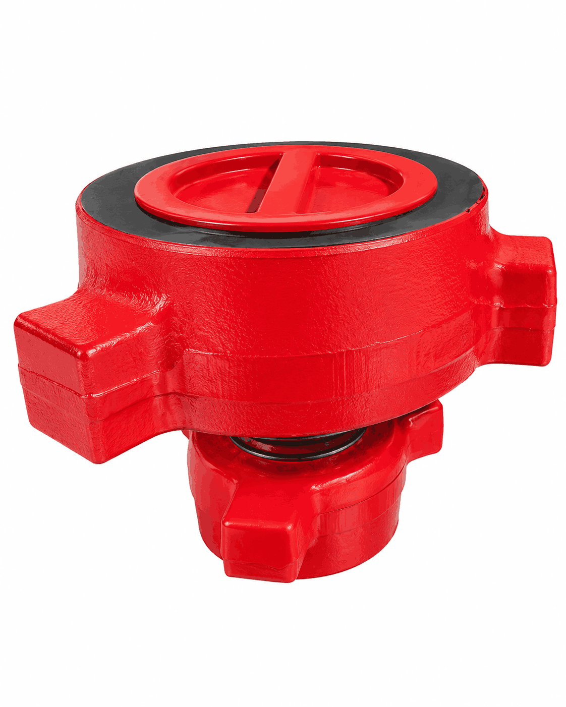 4 inch Fig 1502 male wing x 2 inch Fig 1502 male wing crossover adapter for high pressure flowback and oilfield flowline equipment