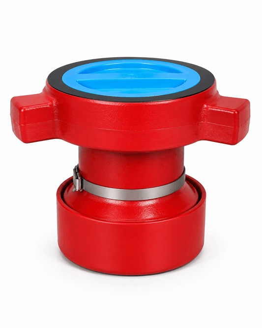 Crossover Adapter 4 inch FIG 1002 Male Wing x 4 inch FIG 1502 Female Thread 7 inch length high pressure flow iron fitting for oilfield flowline and flowback equipment systems
