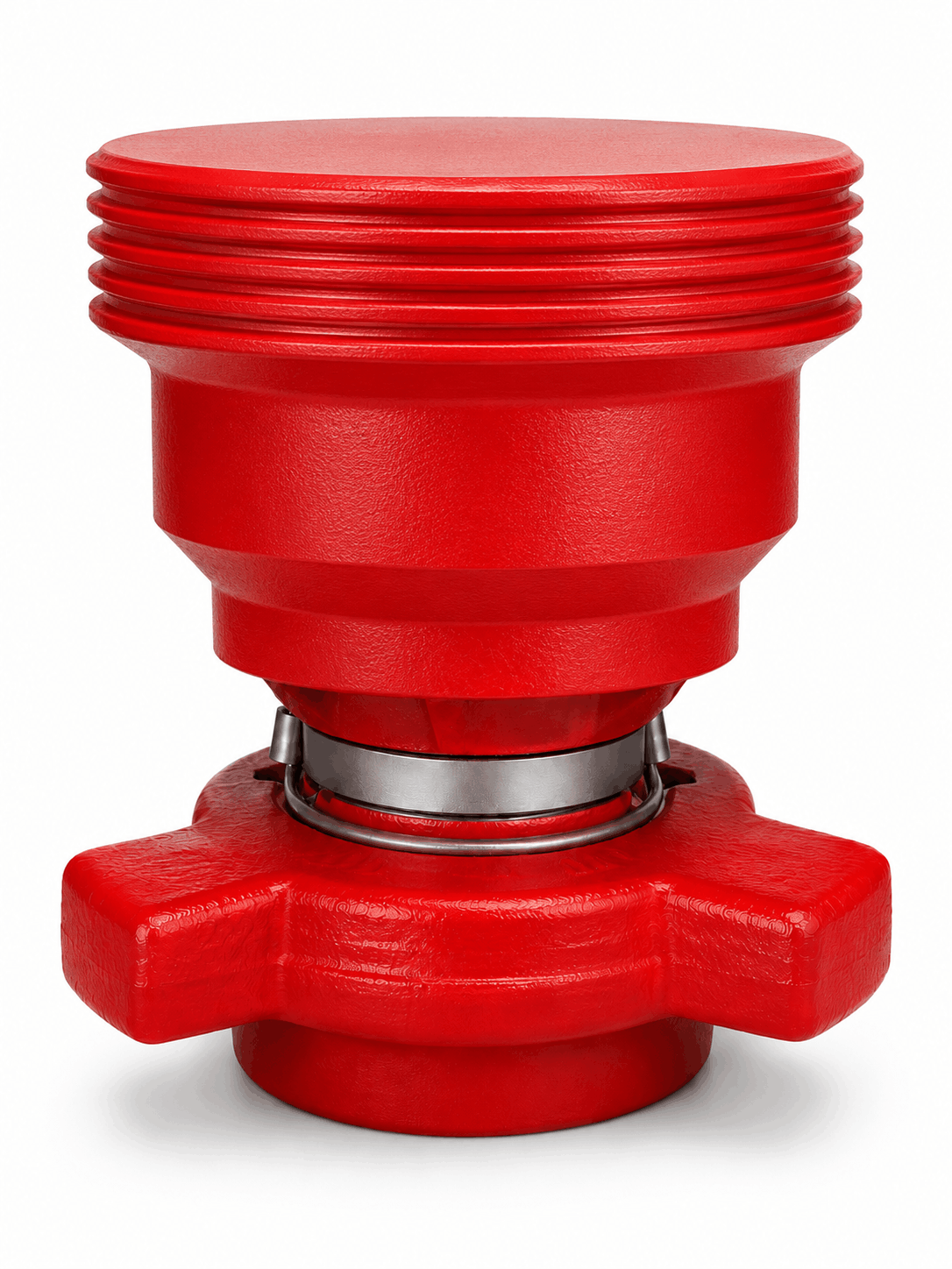4-inch FIG 1502 female thread x 2-inch male wing crossover adapter for high-pressure oilfield flowline and frac applications