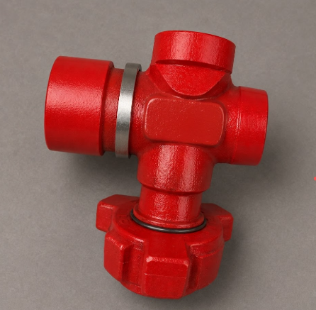 Double Cushion Elbow – 2" FIG 1502 Male (Wing) x 2" FIG 1502 Female (Thread)