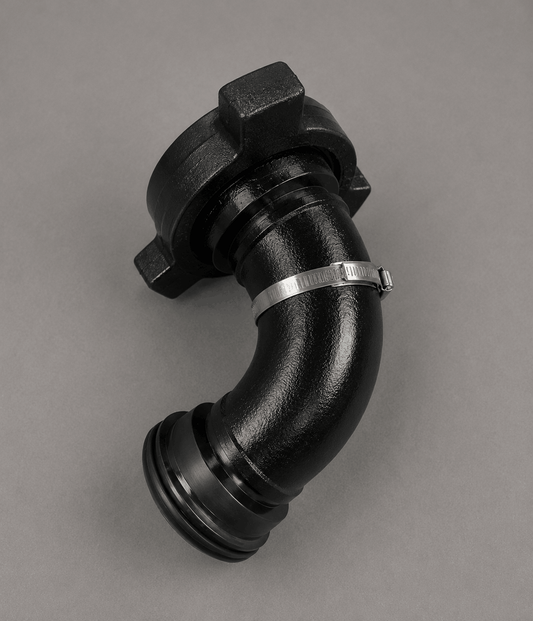 Welded Flowline Elbow – 3" FIG 100 Male (Wing) x 3" FIG 100 Female (Thread) | Butt Welded, SCH XH