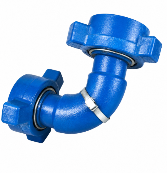 Long Sweep Elbow – 2" FIG 1502 Male (Wing) x 2" FIG 1502 Male (Wing) | Sour Service (H2S)