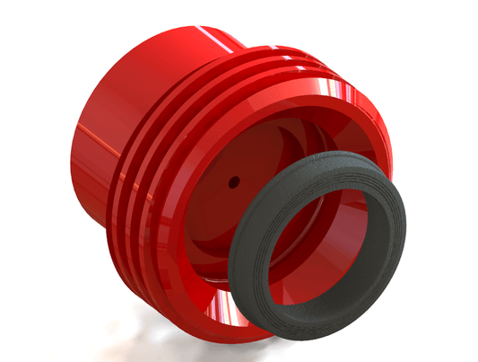 2" FIG 1502 FEMALE BLIND (THREAD) WITH 9/16 AUTOCLAVE