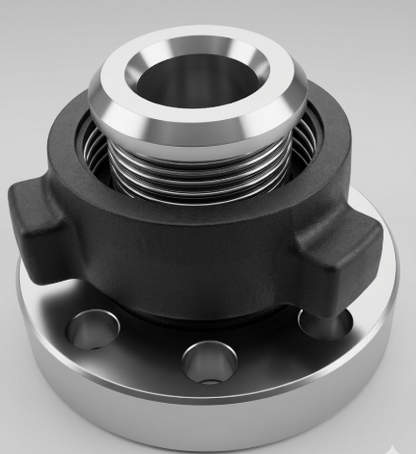 2-9/16" 5M x 3" Fig 1502 Male Wing Flange Adapter – Oil & Gas Flowline Fitting