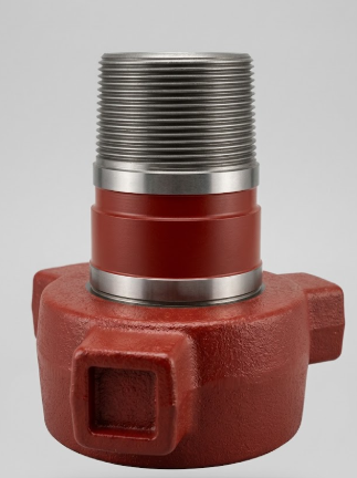 2" Fig 1502 Male (Wing) x 2-7/8" EUE Swage | High-Pressure Tubing Crossover Adapter