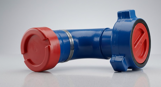 Long Sweep Elbow – 3" FIG 1502 Male (Wing) x 3" FIG 1502 Female (Thread) | Sour Service (H2S)