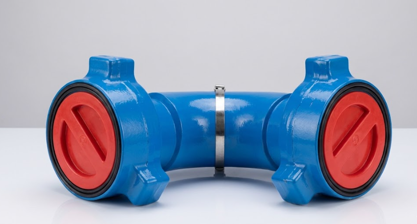 Long Sweep Elbow – 3" FIG 1502 Male (Wing) x 3" FIG 1502 Male (Wing) | Sour Service (H2S)