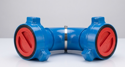 Long Sweep Elbow – 3" FIG 1502 Male (Wing) x 3" FIG 1502 Male (Wing) | Sour Service (H2S)