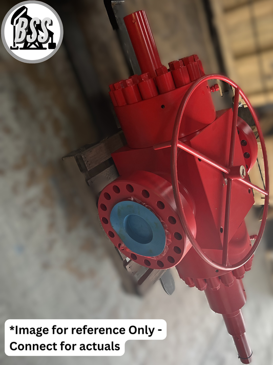MANUAL GATE VALVE, 5-1/8", 15M, BALL SCREW OPERATED, FLSR-STYLE, EE-0.5 TRIM