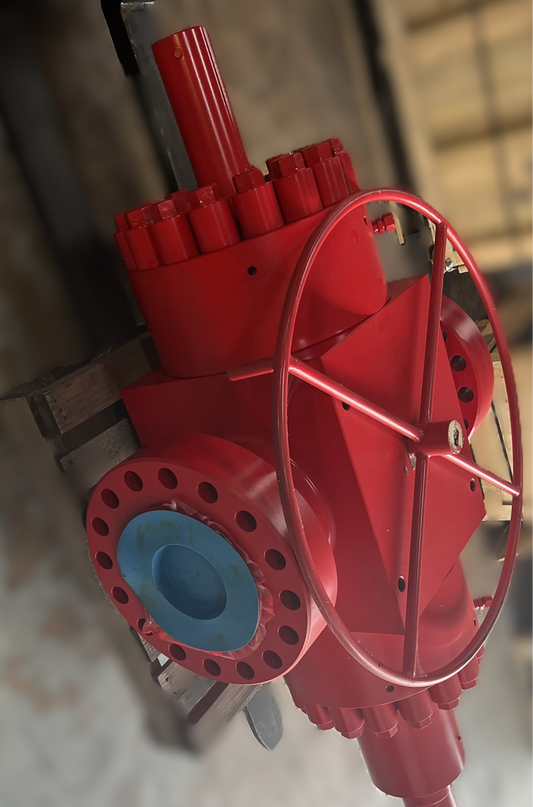 MANUAL GATE VALVE, 4-1/16", 15M, BALL SCREW OPERATED, FLSR-STYLE, EE-0.5 TRIM