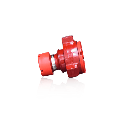 3 inch FIG 1502 crossover male wing x 2 inch female threaded for high pressure oilfield flowline equipment and API 6A flowback connection systems
