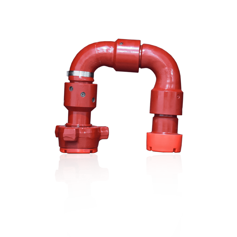 2 inch FIG 1502 swivel joint Style 10 male wing x female threaded for high pressure oilfield flowline equipment and flexible API 6A connection systems