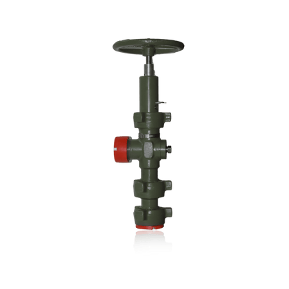 2 inch 1502 adjustable choke MXF with 1 inch orifice for sour service oilfield flowline and flowback equipment, high pressure API 6A choke valve system