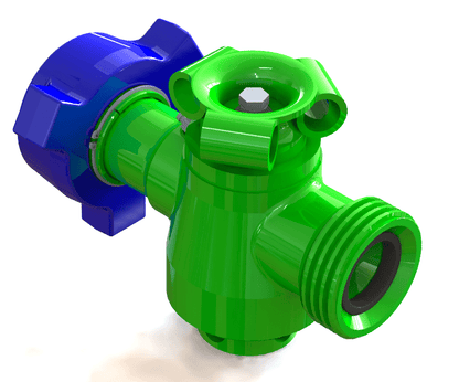 PLUG VALVE 2" * 1" 1502 LT SOUR SERVICE - Blaze Sales & Service