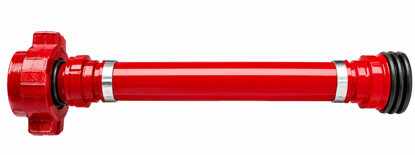 2" Fig 1502 Integral Pup Joint (M x F) – 3 FT | High-Pressure Flowline Pipe