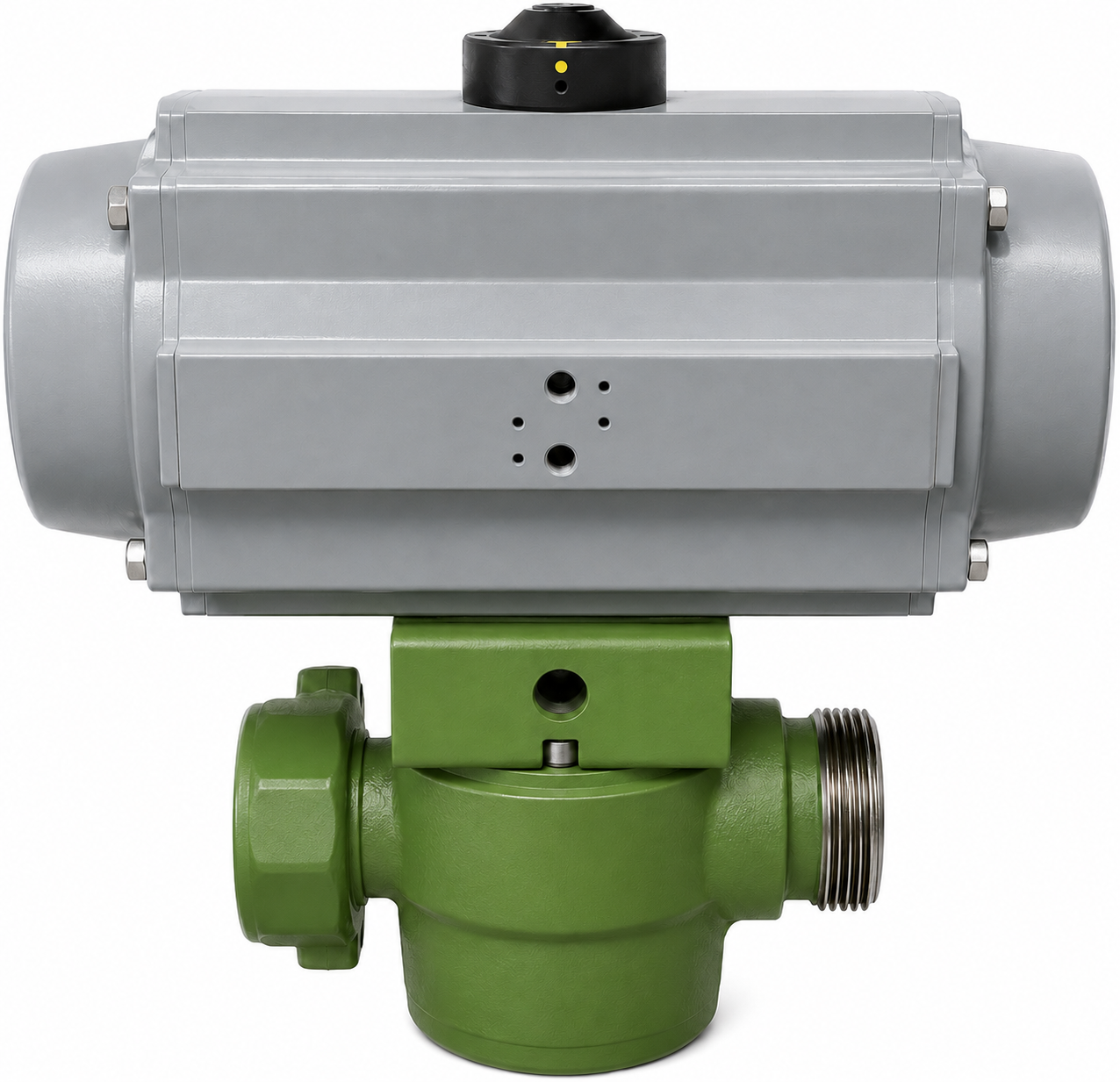 Pneumatic ESD Plug Valve – 3" x 3" FIG 1502 Male (Wing) x Female (Thread) | Sour Service (H2S)
