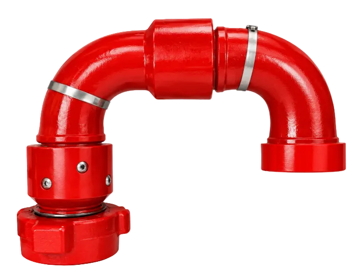 3 inch FIG 1502 Style 50 swivel joint male wing x female thread for high pressure flowline