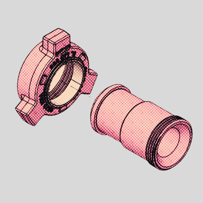 3 inch FIG 206 female x 3 inch FIG 602 male crossover union for 2000 PSI sour service oilfield flowline and high pressure API 6A equipment systems