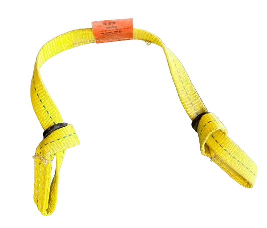 1-inch x 36-inch whip check safety cable for high-pressure oilfield hose restraint and flowline safety