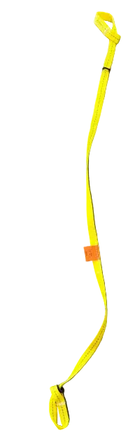Whip Check Safety Cable 1" x 72" extreme-reach hose restraint for high-pressure oilfield flowline equipment