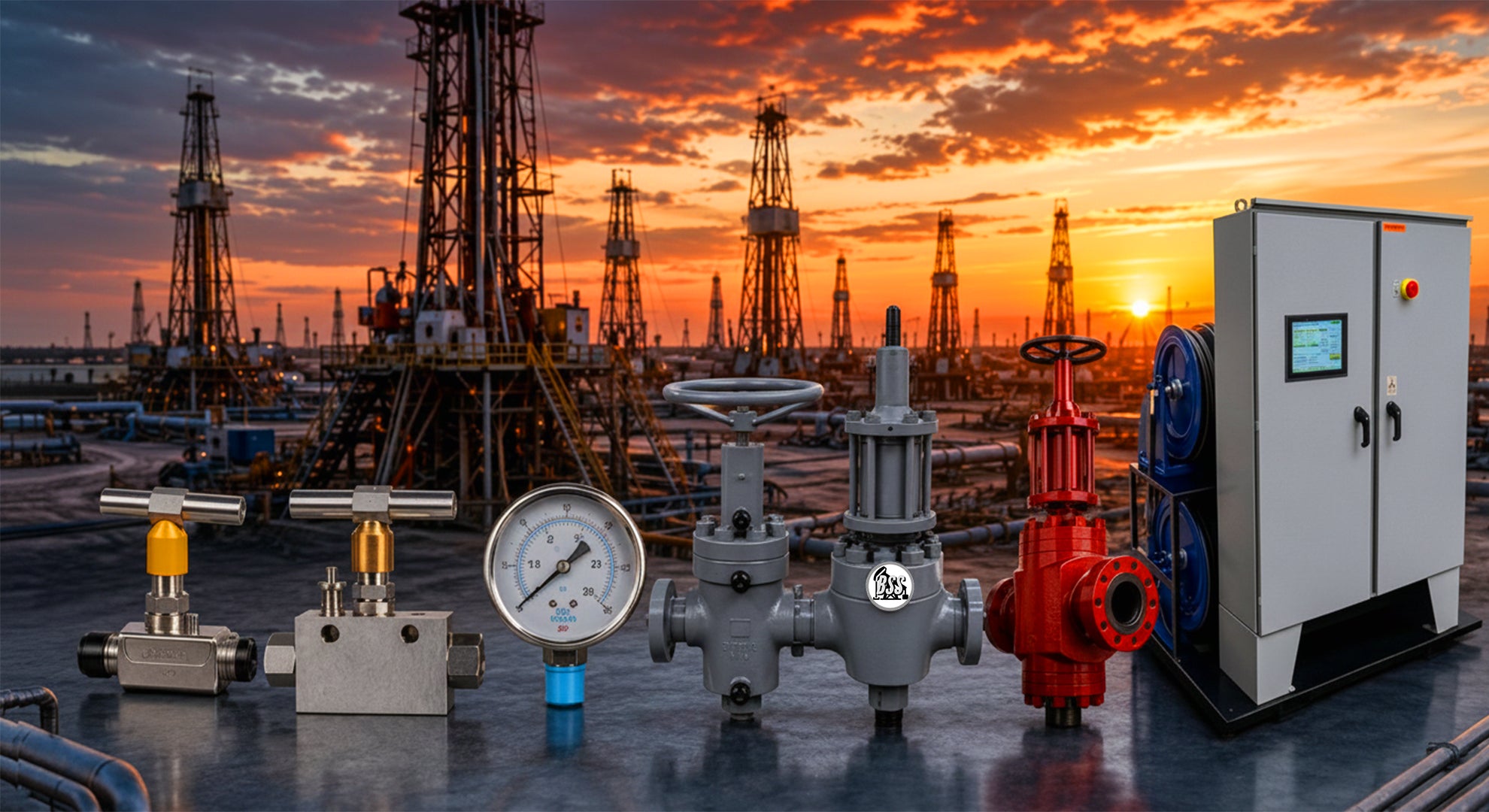 Emergency oilfield parts supplier - high pressure flowline equipment, 1502 iron, API 6A valves and urgent oilfield components
