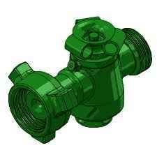 Plug Valve, Manual, Low Torque, 2" 1502 MxF, 10k PSI, Sour Service