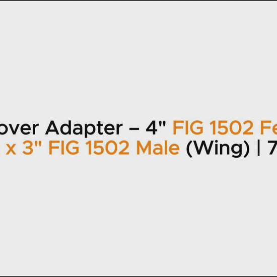 Crossover Adapter – 4FIG 1502 Female (Thread)