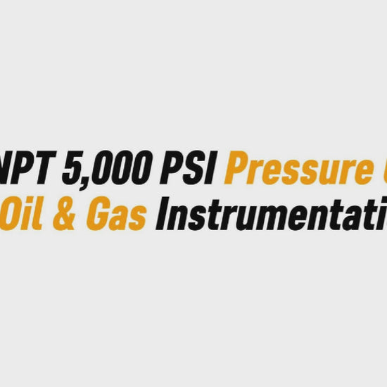 1/4" Autoclave Male x 1/2" NPT Female Medium Pressure (MP) Hex Nipple - Oil & Gas Instrumentation Adapter