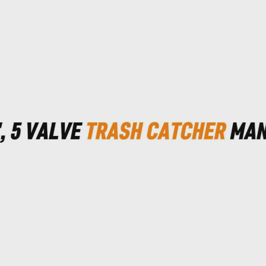 3"*2", 5 VALVE TRASH CATCHER MANIFOLD