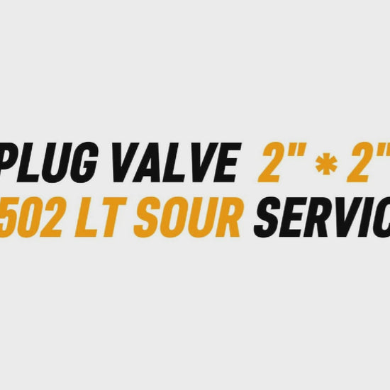 PLUG VALVE 2" * 2" 1502 LT SOUR SERVICE
