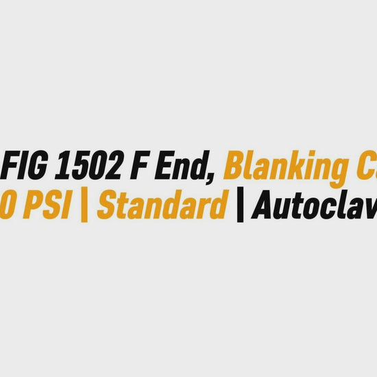 2 FIG 1502 F End, Blanking Cap, 15000 PSI Stan

