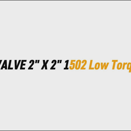 PLUG VALVE 2 X 2 1502 Low Torque (LT)_