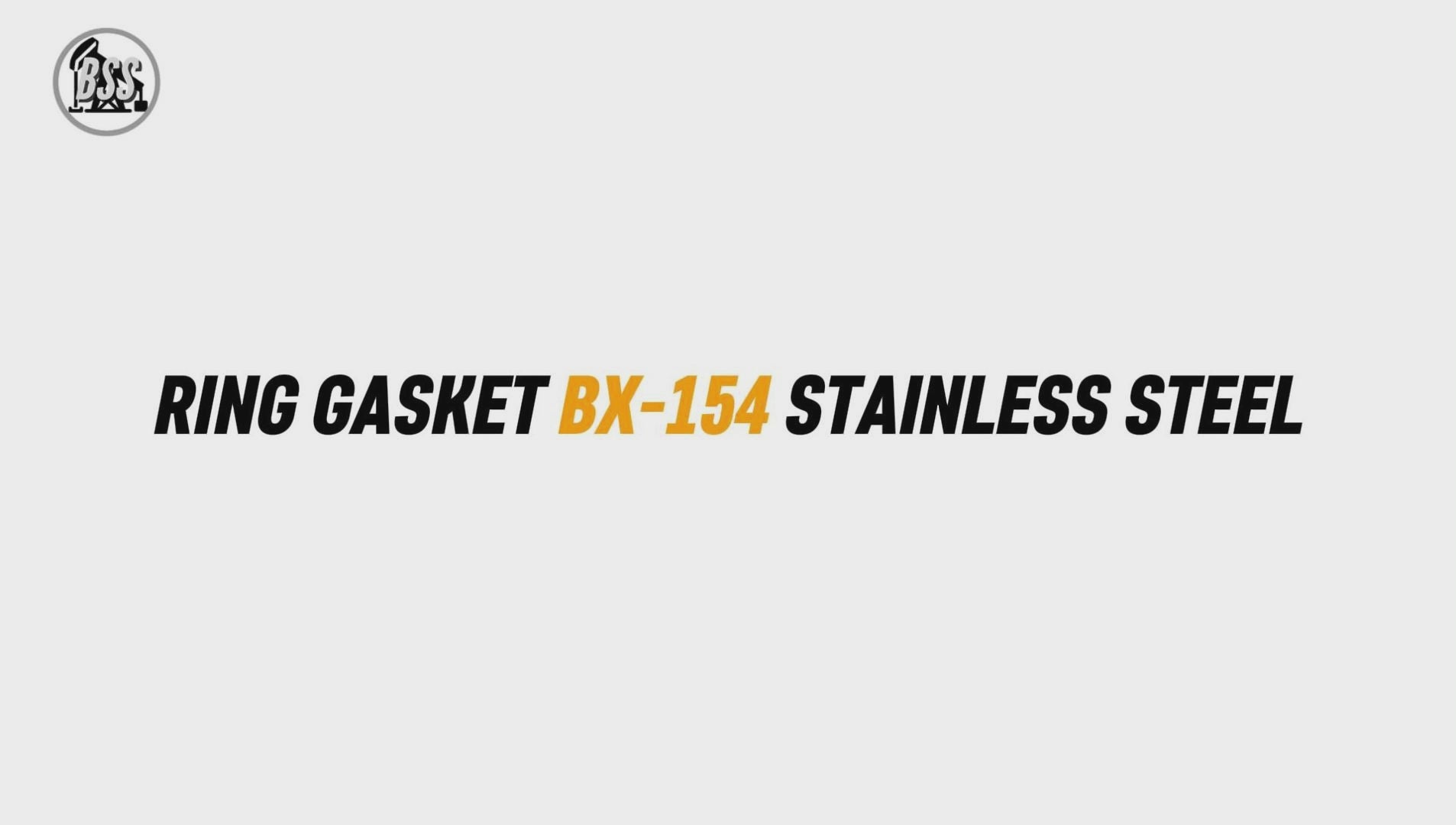 RING GASKET BX-154 STAINLESS STEEL